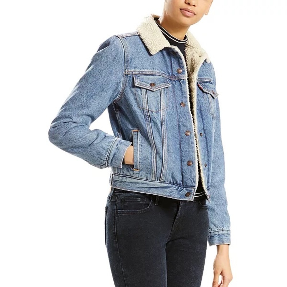 Levi Sherpa Jacket - worn once!